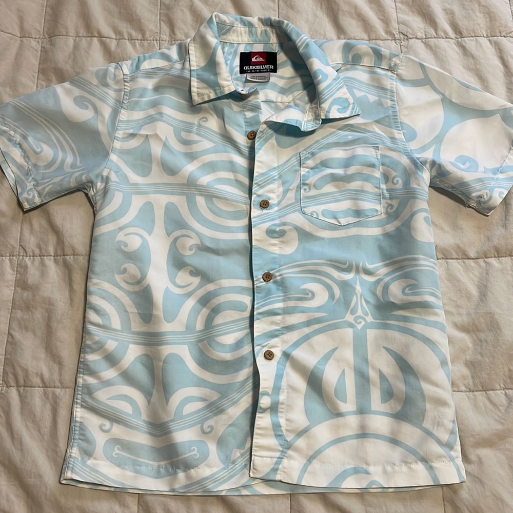 Quicksilver aloha shirt